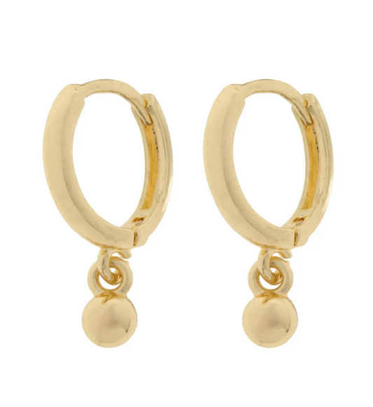 tim Kailo Ball Hoop Earrings