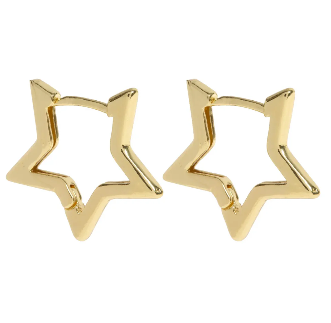 timi Winona Star Hoop Earrings